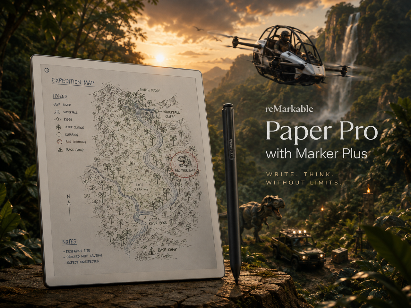reMarkable Paper Pro with Marker Plus